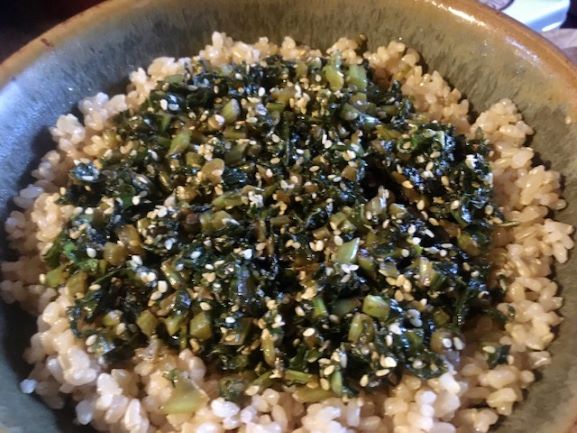 Furikake-Inspired Daikon Radish Tops