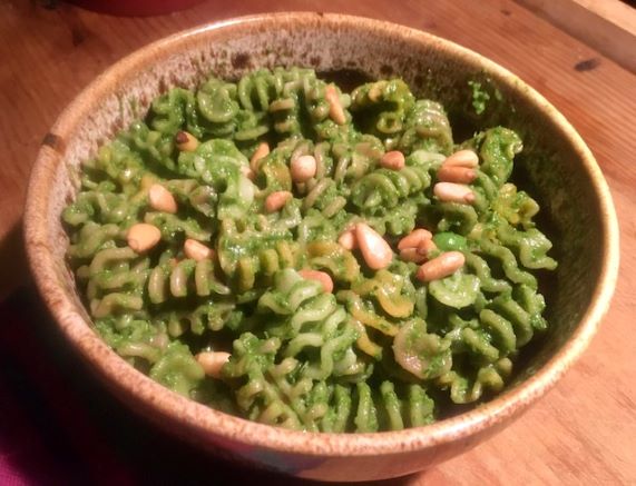 Creamy Spinach Avocado Pasta
